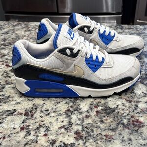 Nike Air Max with Blue Highlights